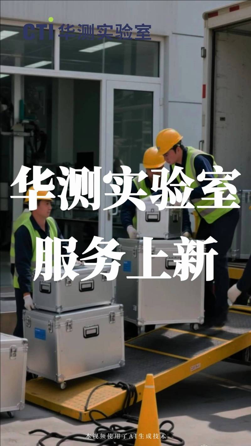 CTI華測實驗室全新推出實驗室儀器維修與整體搬遷服務！