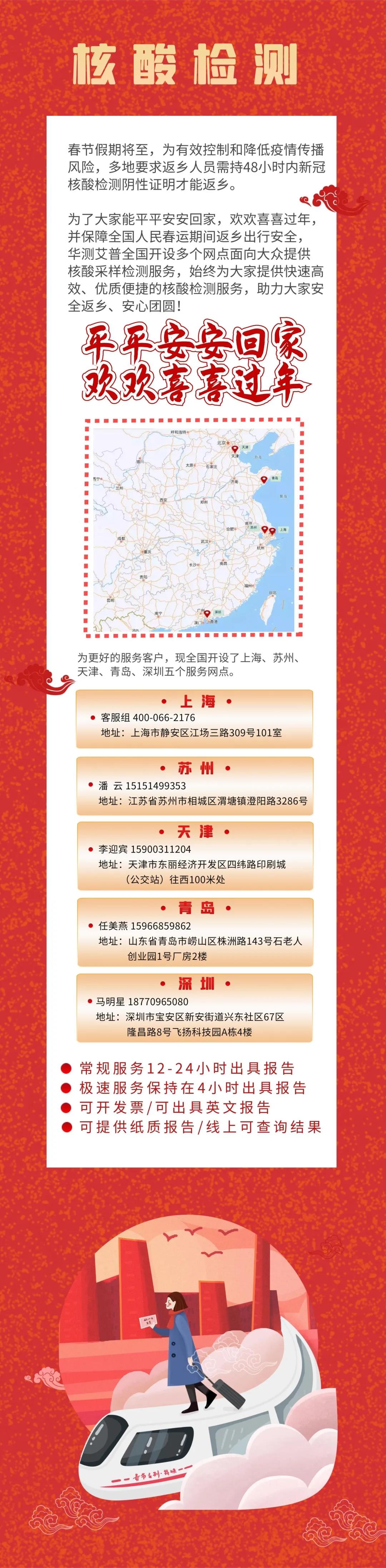 CTI華測艾普核酸檢測服務(wù)助力平安春運(yùn)，無憂出行